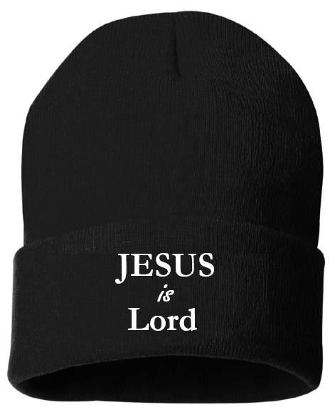 Jesus Is Lord - Toque - BLACK